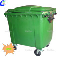 Plastic Flip Waste outdoor garbage bin